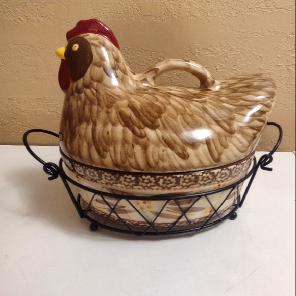 temp-tations Old World Chicken/Rooster Baker - Picture 6 of 6
